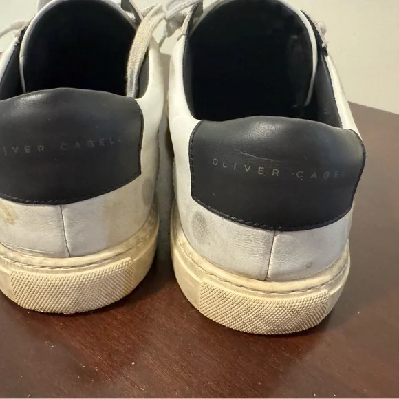 Oliver Cabell White and Black Sneakers - Picture 3 of 6